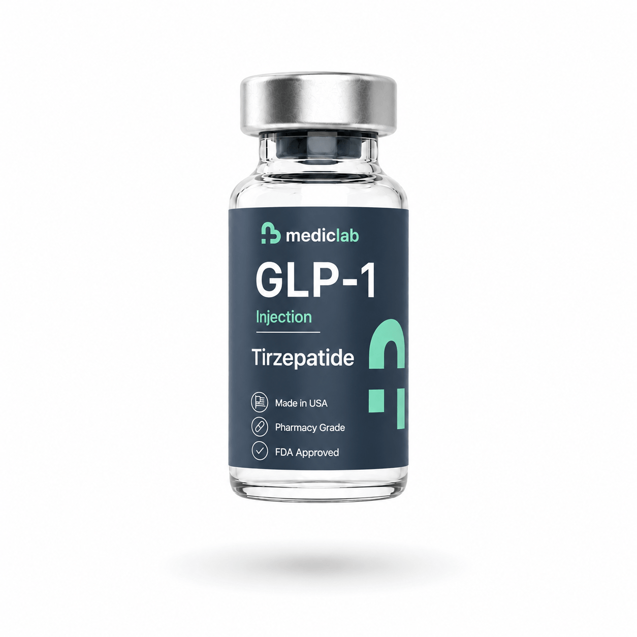 MedicLab tirzepatide injection vial